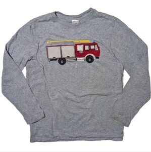 Hanna Lift-the-Flap Firetruck Applique Tee